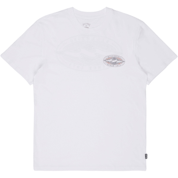 2026 Billabong Mens Diamond Vision T-Shirt EBYZT00619 - White